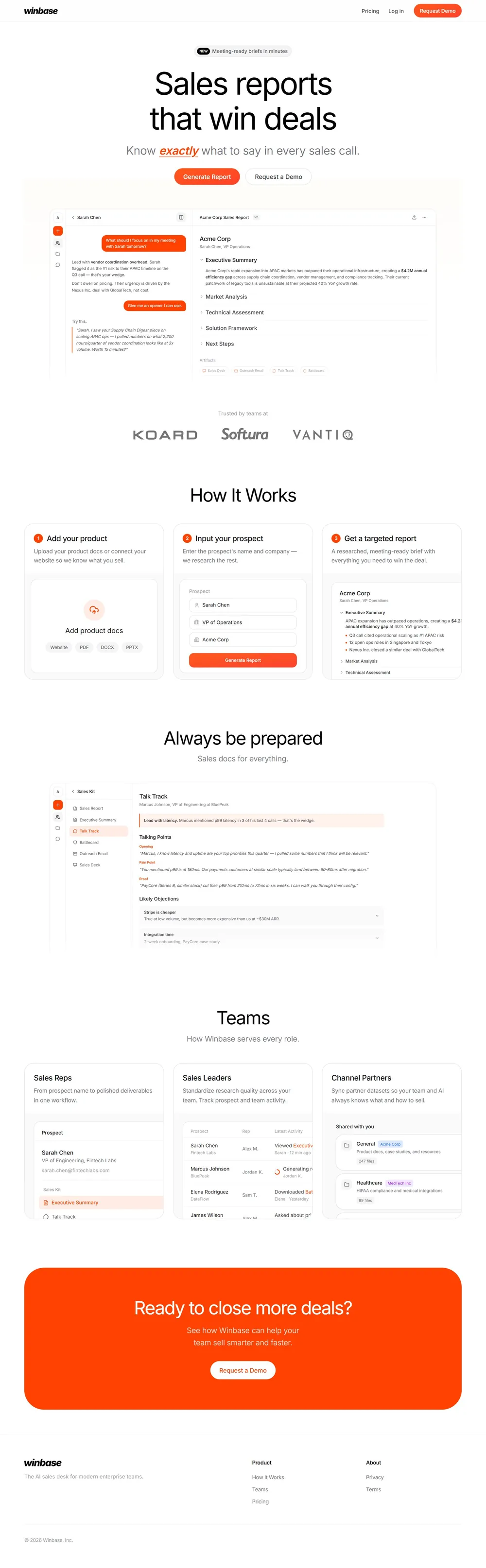 Winbase live site