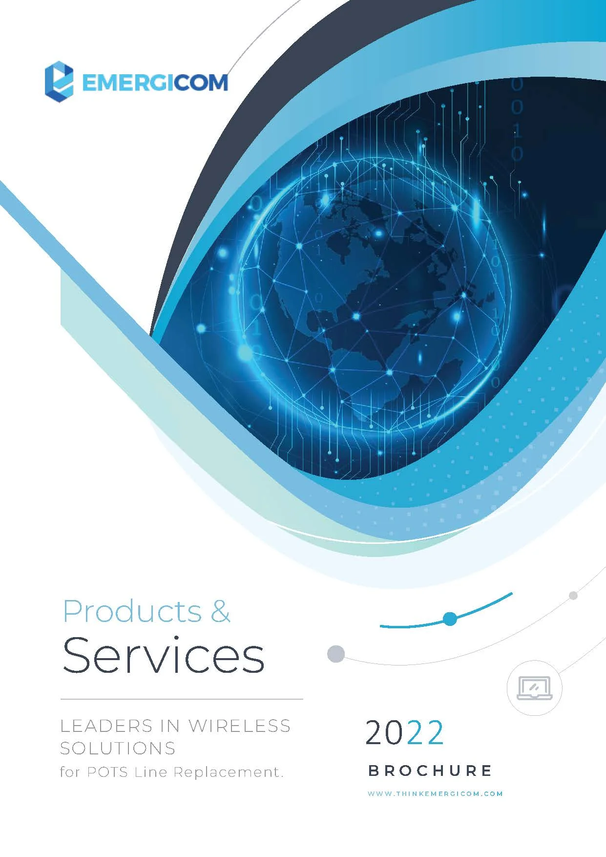 Emergicom brochure cover