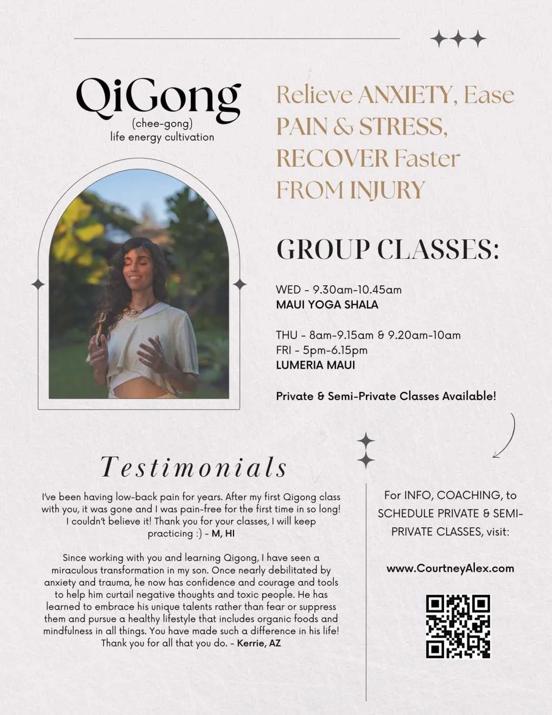 Courtney Qigong design