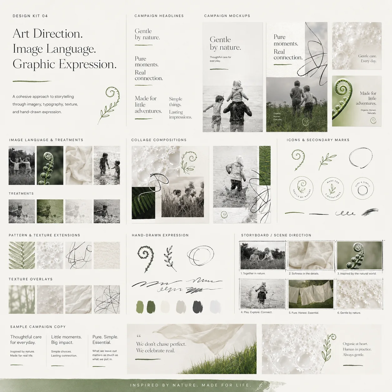 Self-initiated brand system: study Nº22, Art direction and image language kit